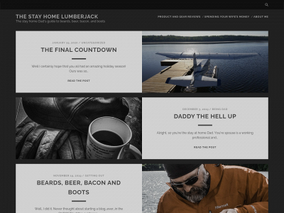 thestayhomelumberjack.com snapshot