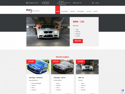 dutrycars.be snapshot