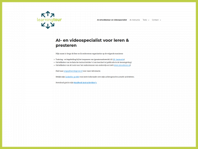 learningtour.nl snapshot