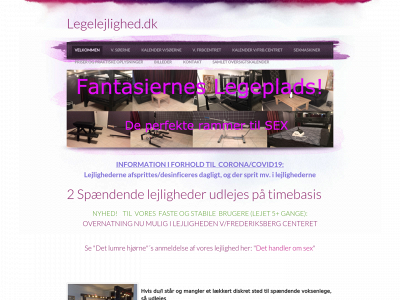 legelejlighed.dk snapshot