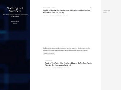 nothingbutnumbers.com snapshot