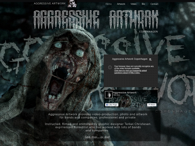 aggressiveartwork.com snapshot