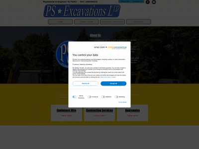 psexcavations.com snapshot