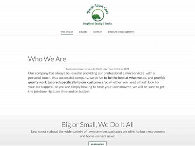 www.onethlawncare.com snapshot