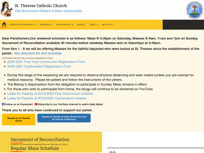 sttheresescourtice.ca snapshot