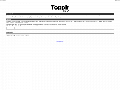 topplr.co snapshot