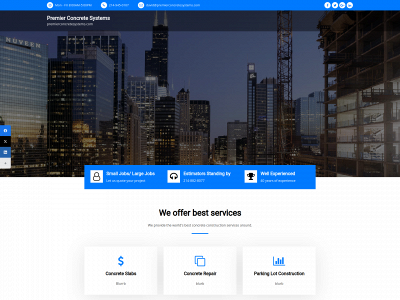 premierconcretesystems.com snapshot