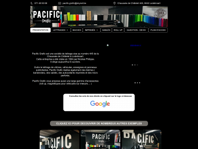 pacificgrafic.be snapshot