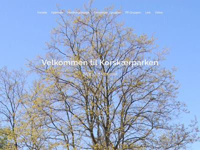 korskaerparken.dk snapshot