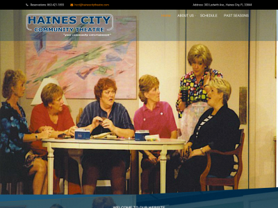 hainescitytheatre.com snapshot
