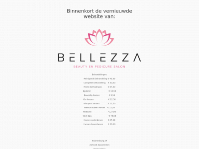 beautysalonbellezza.nl snapshot