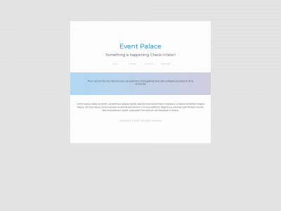 eventpalace.be snapshot