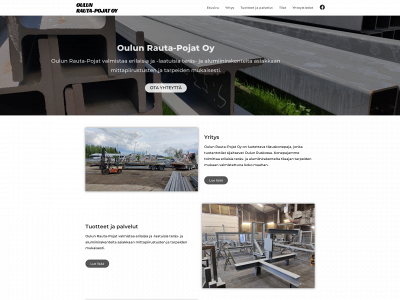oulunrautapojat.fi snapshot