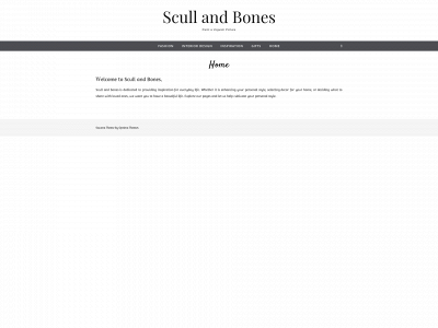 scullandbones.net snapshot