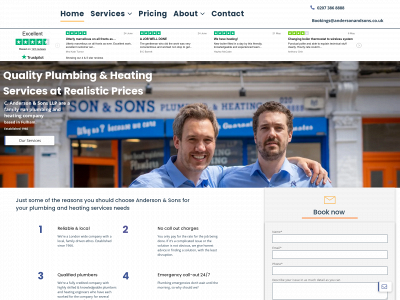 www.andersonandsons.co.uk snapshot