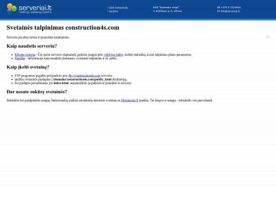 construction4s.com snapshot