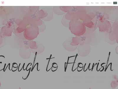 enoughtoflourish.com snapshot