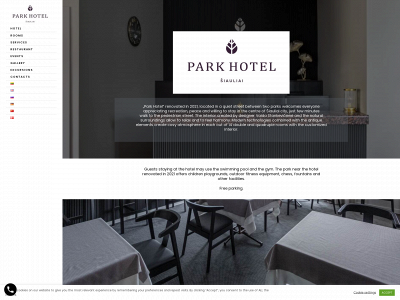 parkhotelsiauliai.lt snapshot