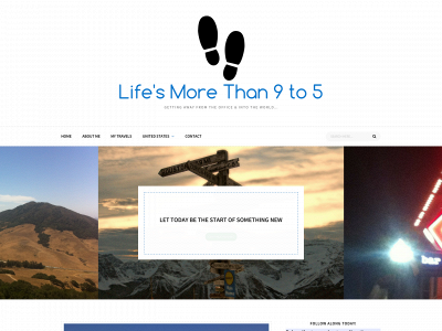 lifesmorethan9to5.com snapshot