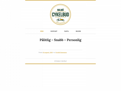 malmocykelbud.se snapshot