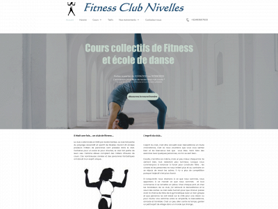 fitnessclubnivelles.be snapshot
