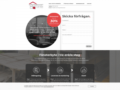 fonsterbolagethalland.se snapshot
