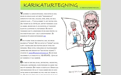 karikaturtegning.dk snapshot