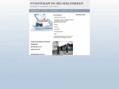 fysioterapi-og-helseklinikken.123hjemmeside.no snapshot