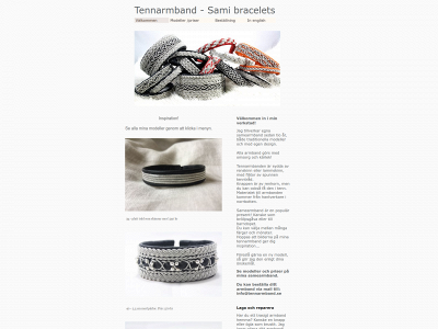 tennarmband.se snapshot