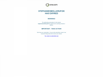 stephaniesmollerup.dk snapshot
