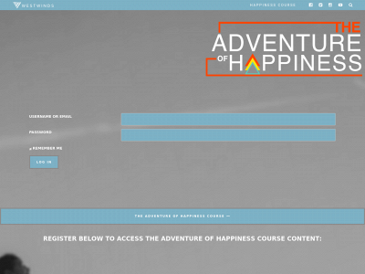 theadventureofhappiness.com snapshot