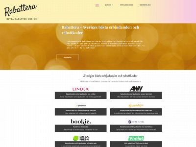 rabattera.se snapshot