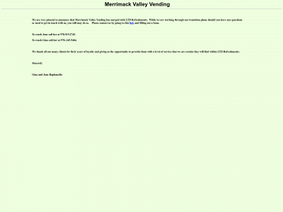 merrimackvalleyvending.com snapshot