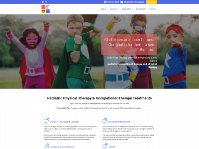 littlefeettherapy.com snapshot