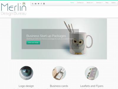 merlindesignbureau.co.uk snapshot