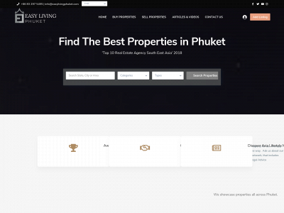 easylivingphuket.com snapshot