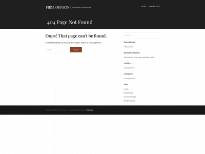 firmjohnson.com.au snapshot