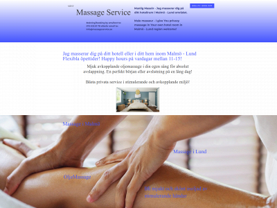 massageservice.se snapshot