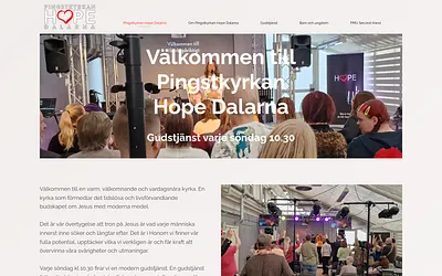 hopedalarna.se snapshot