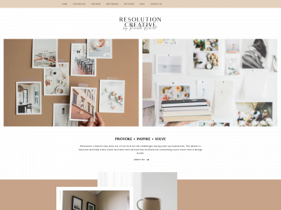theresolutioncreative.com snapshot