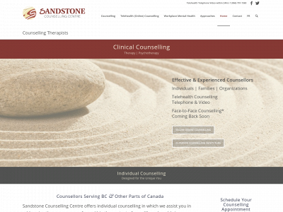sandstonecentre.ca snapshot