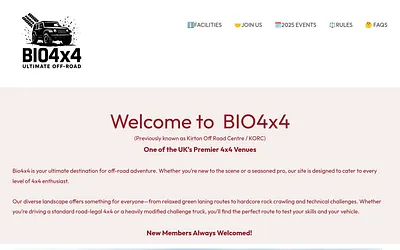 bio4x4.co.uk snapshot
