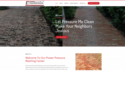 pressuremeclean.com snapshot