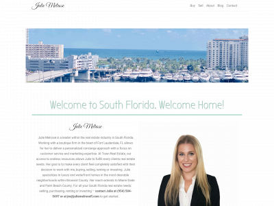 juliemelrosefl.com snapshot