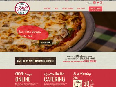 leonas.com snapshot