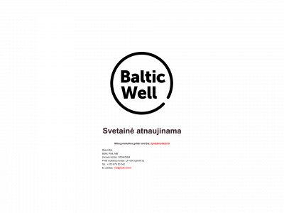 balticwell.lt snapshot