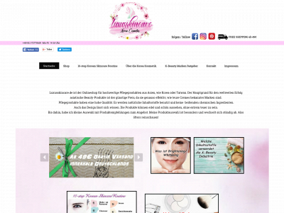 luxusskincare.de snapshot