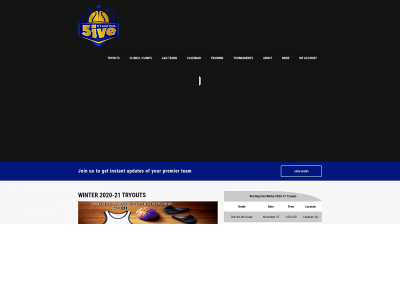 starting5ive.com snapshot