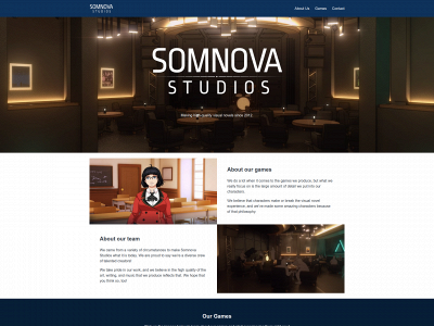 somnovastudios.co snapshot