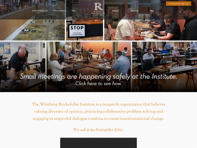 rockefellerinstitute.org snapshot